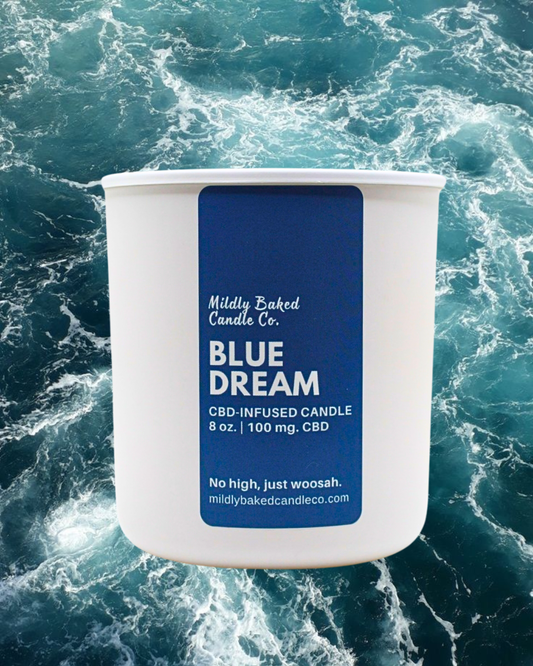Blue Dream CBD Candle