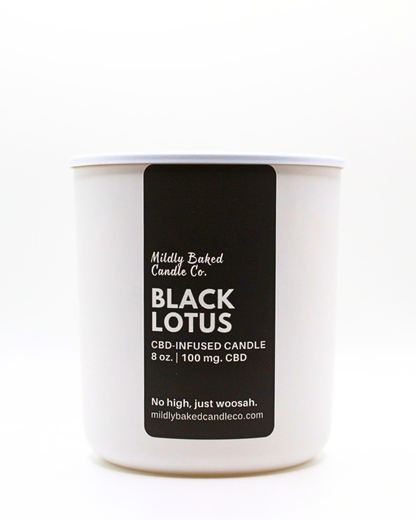 Black Lotus CBD Candle