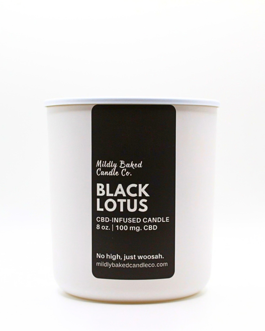 Black Lotus CBD Candle