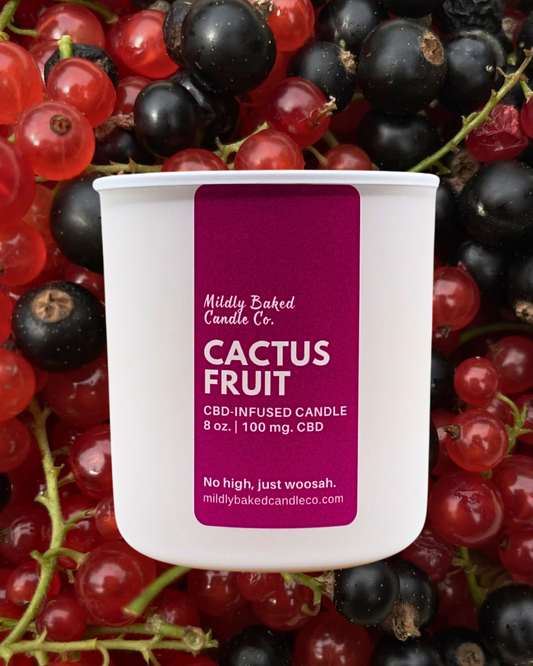 Cactus Fruit CBD Candle
