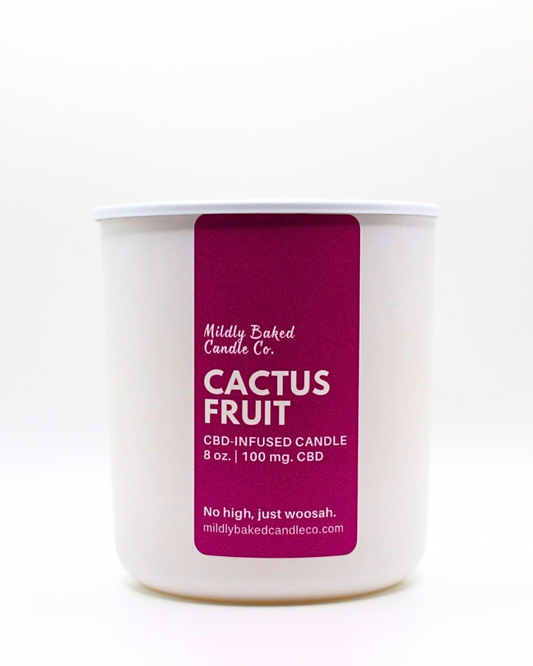 Cactus Fruit CBD Candle