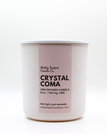 Crystal Coma CBD Candle
