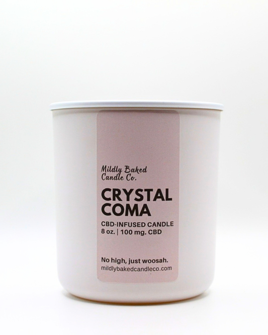 Crystal Coma CBD Candle