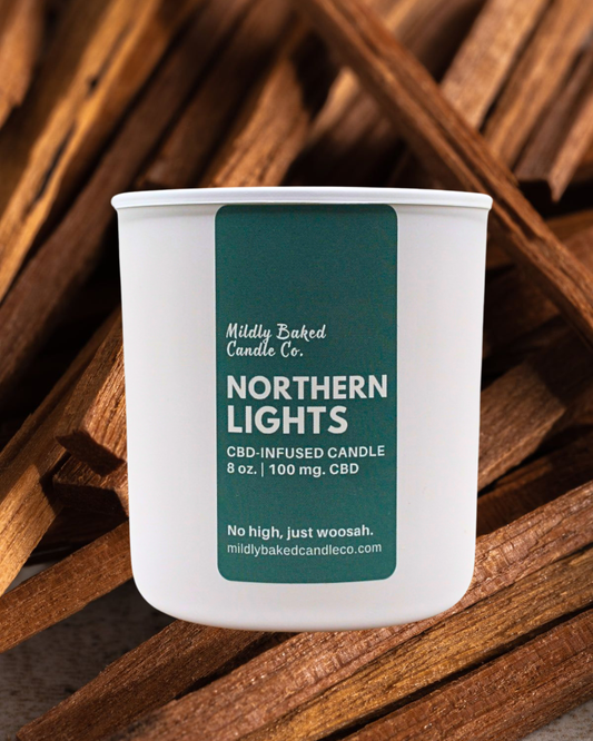 Northern Lights CBD Candle