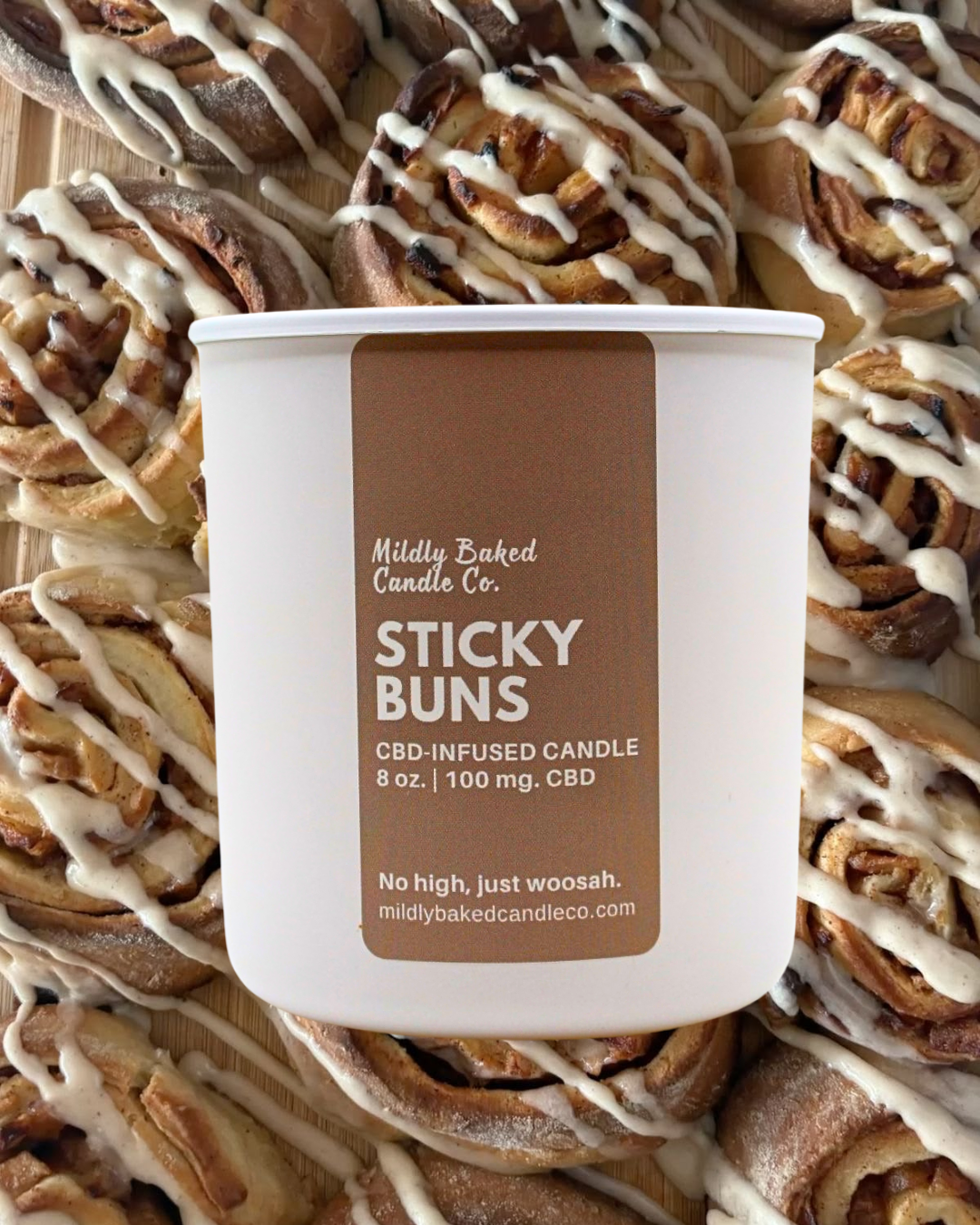 Sticky Buns CBD Candle