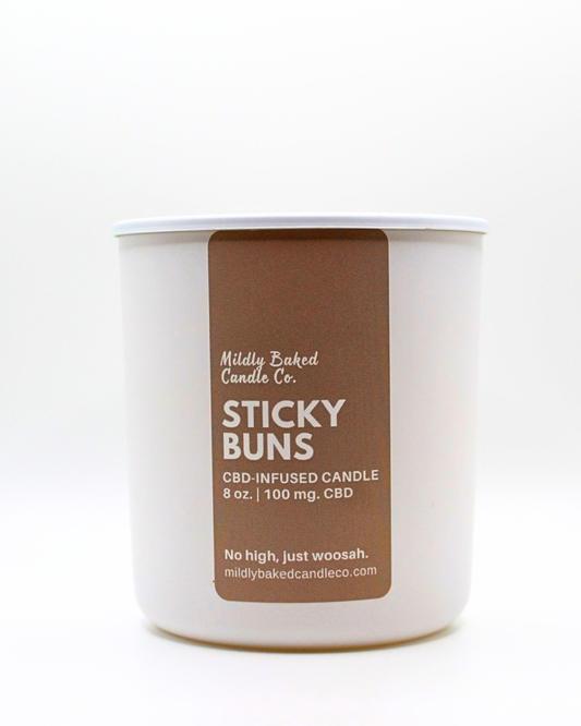Sticky Buns CBD Candle